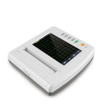 CONTEC 8 &quot;TFT COLOR LCD com ECG 1200G Digital 12 Channel Electrocardiograph ECG Machine